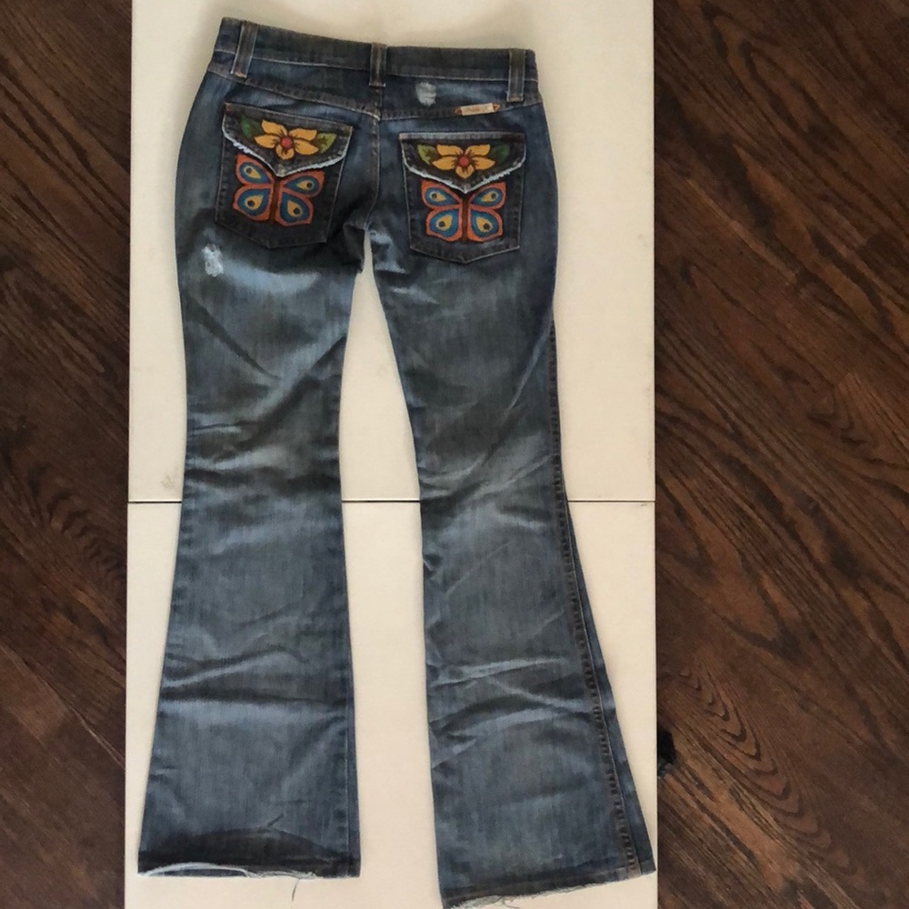 Frankie B jeans with Butterfly Pockets